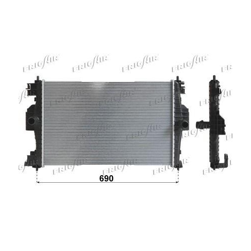 FRIGAIR K&uuml;hler, Motork&uuml;hlung 0103.3082