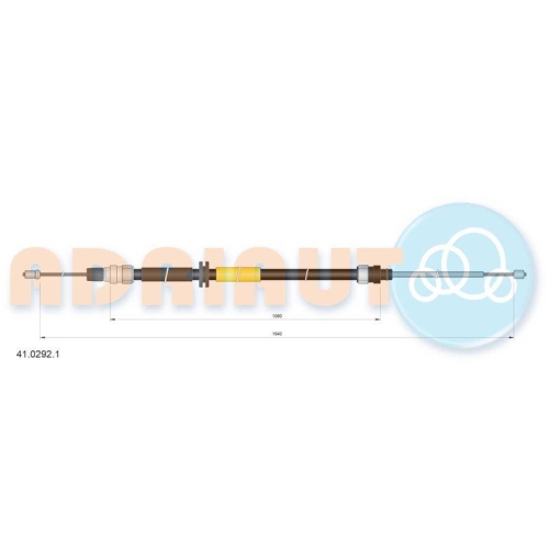 ADRIAUTO Seilzug, Feststellbremse 41.0292.1