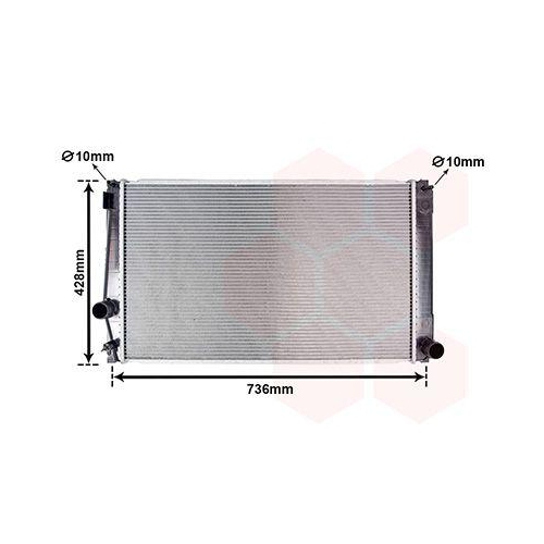VAN WEZEL K&uuml;hler, Motork&uuml;hlung 53002419