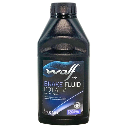 Wolf Bremsfl&uuml;ssigkeit Brake Fluid DOT 4 LV 500ml Flasche 1047756