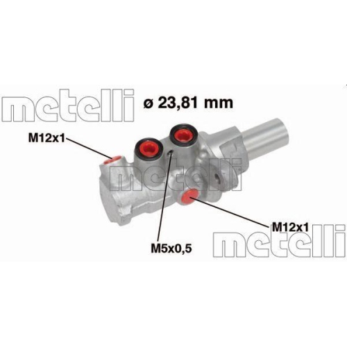 METELLI Hauptbremszylinder 05-0749