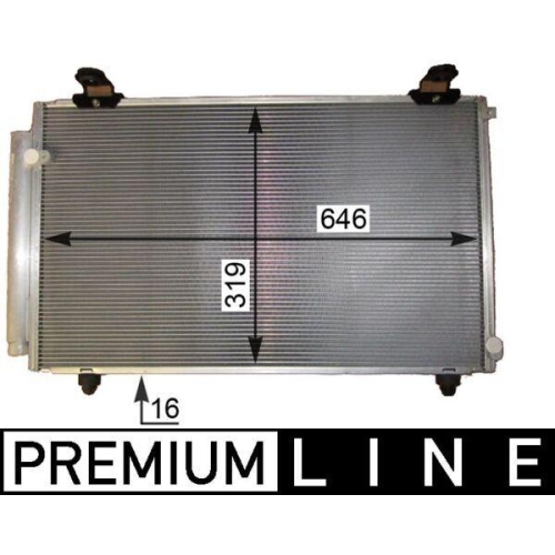 MAHLE Kondensator, Klimaanlage BEHR *** PREMIUM LINE *** AC 817 000P