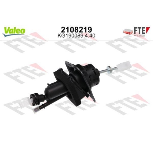 VALEO Geberzylinder, Kupplung FTE CLUTCH ACTUATION 2108219