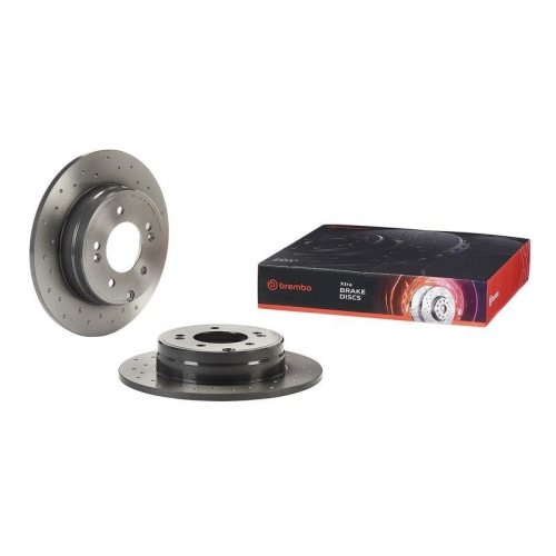BREMBO Bremsscheibe XTRA LINE - Xtra 08.A708.1X