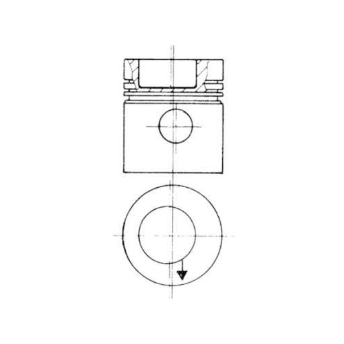 KOLBENSCHMIDT Kolben 90532600
