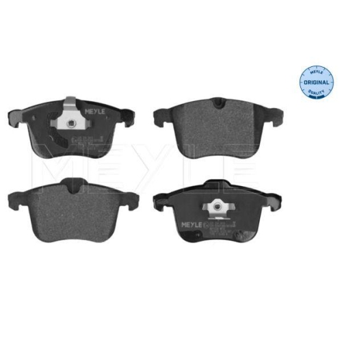 MEYLE Bremsbelagsatz, Scheibenbremse MEYLE-ORIGINAL: True to OE. 025 234 0419