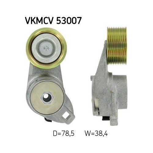 SKF Riemenspanner, Keilrippenriemen VKMCV 53007
