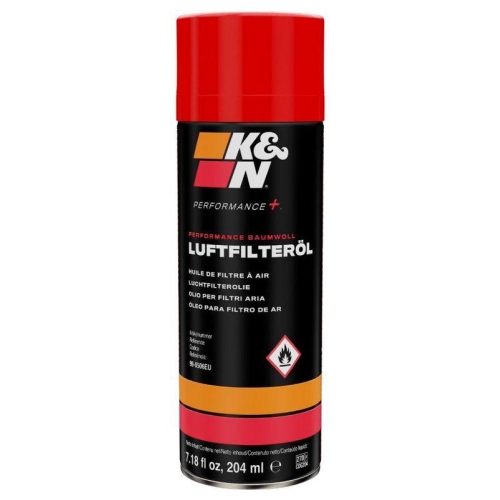 K&amp;N Sportluftfilter Filter&ouml;l Luftfilter&ouml;l Filter &Ouml;l rot 204ml 99-0506EU