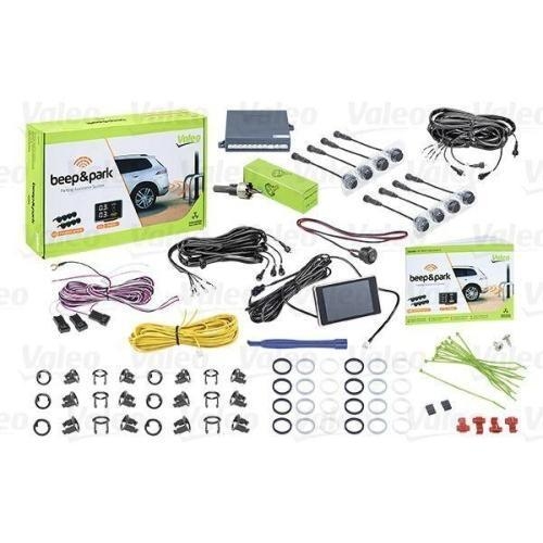 B-Ware Nachr&uuml;stsatz, Einparkhilfe VALEO 632202 Beep & Park Kit 3, 8 Sensoren LCD