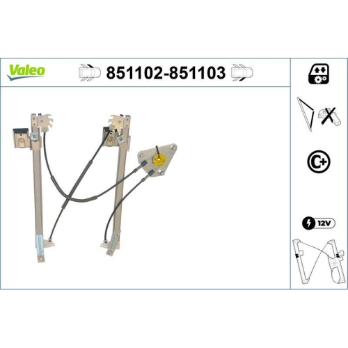 VALEO Fensterheber 851103