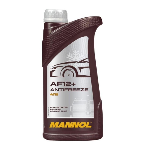 Mannol Antifreeze AF12+ Longlife Frostschutz Konzentrat 1 Liter Flasche MN4112-1