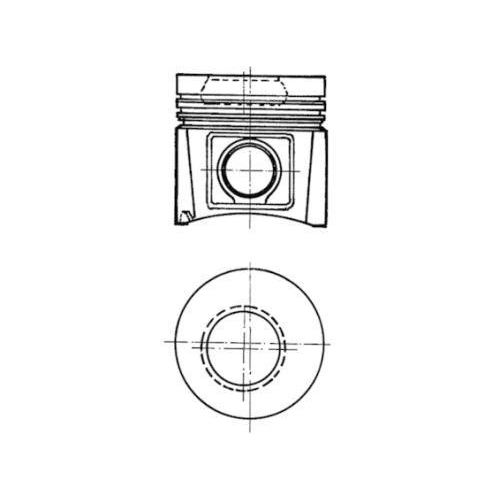 KOLBENSCHMIDT Kolben 90614600