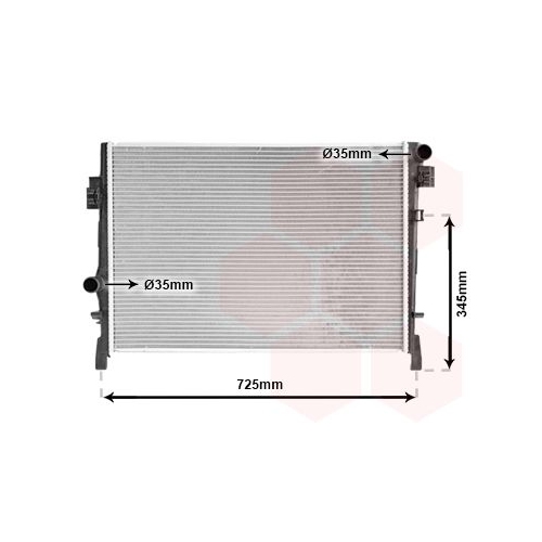 VAN WEZEL K&uuml;hler, Motork&uuml;hlung 07002105