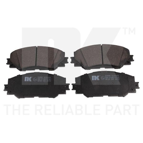 NK Bremsbelagsatz, Scheibenbremse 224595