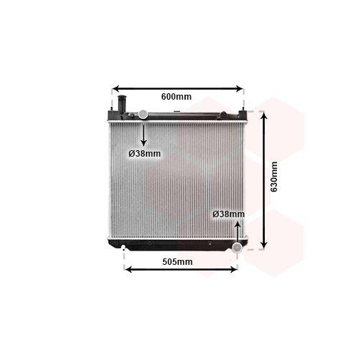 VAN WEZEL K&uuml;hler, Motork&uuml;hlung 53002471