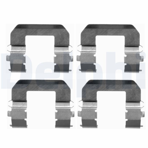 DELPHI Zubeh&ouml;rsatz, Scheibenbremsbelag LX0413