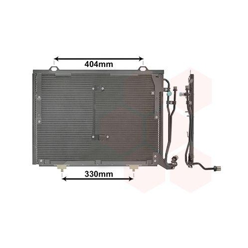 VAN WEZEL Kondensator, Klimaanlage 30005279
