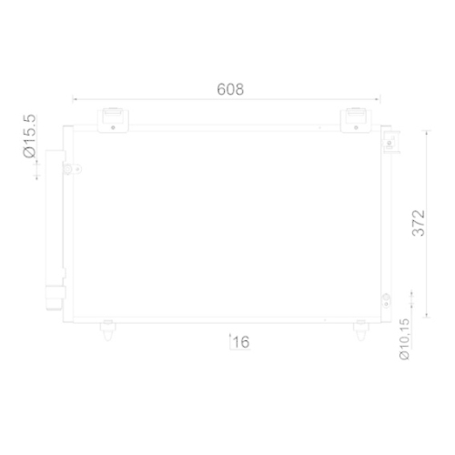 MAHLE Kondensator, Klimaanlage BEHR AC 821 000S