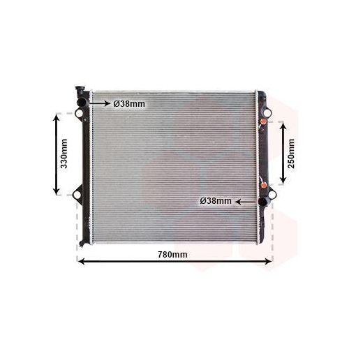 VAN WEZEL K&uuml;hler, Motork&uuml;hlung 53002478