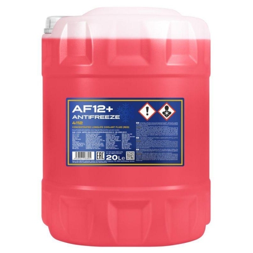Mannol Antifreeze AF12+ Longlife Frostschutz Konzentrat 20 Liter MN4112-20