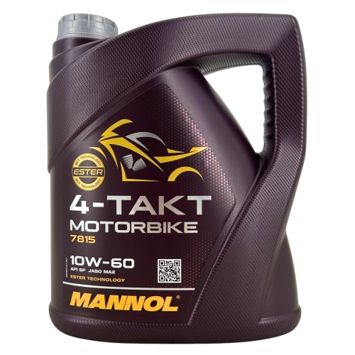 Motor&ouml;l Motoren&ouml;l Mannol 4-Takt Motorbike 10W-60 4 Liter Motorrad MN7815-4