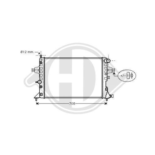 DIEDERICHS K&uuml;hler, Motork&uuml;hlung DIEDERICHS Climate DCM2625
