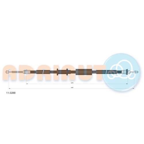 ADRIAUTO Seilzug, Feststellbremse 11.0288