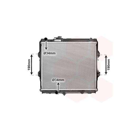 VAN WEZEL K&uuml;hler, Motork&uuml;hlung 53002492