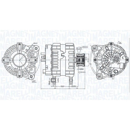 MAGNETI MARELLI Generator 063736381010