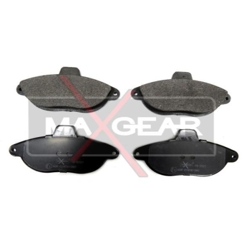 MAXGEAR Bremsbelagsatz, Scheibenbremse 19-0591