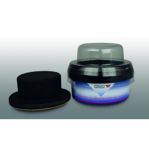 12 St&uuml;ck Kontrollschwarzpulver Lackierer 100 Gramm PROFI COLOR