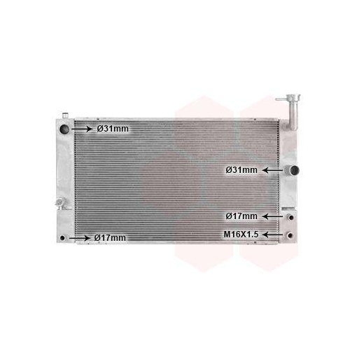 VAN WEZEL K&uuml;hler, Motork&uuml;hlung 53002494