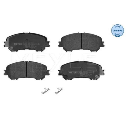 MEYLE Bremsbelagsatz, Scheibenbremse MEYLE-ORIGINAL: True to OE. 025 220 6518