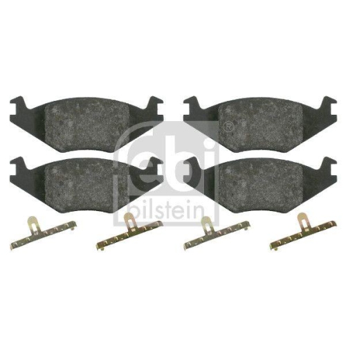 FEBI BILSTEIN Bremsbelagsatz, Scheibenbremse 16011