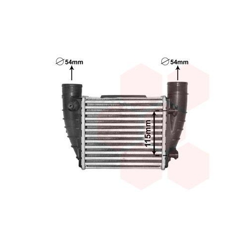 VAN WEZEL Ladeluftk&uuml;hler 03004364