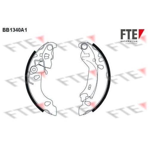 FTE Bremsbackensatz 9100093