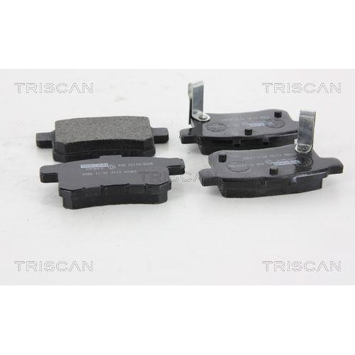 TRISCAN Bremsbelagsatz, Scheibenbremse 8110 40063