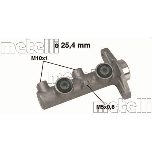 METELLI Hauptbremszylinder 05-0329