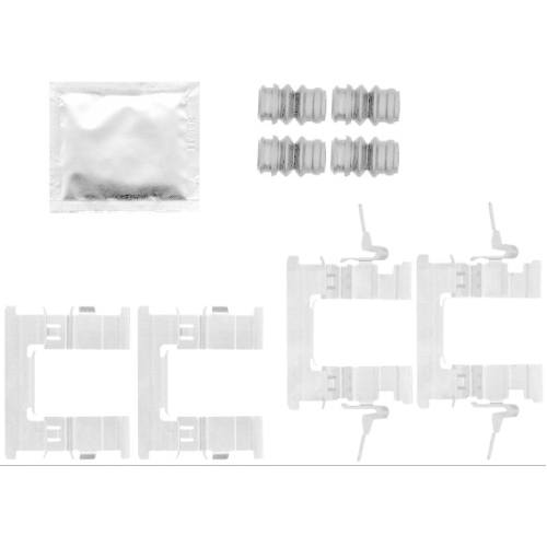 TEXTAR Zubeh&ouml;rsatz, Scheibenbremsbelag