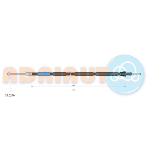 ADRIAUTO Seilzug, Feststellbremse 35.0279