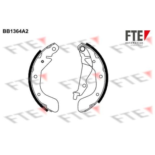 FTE Bremsbackensatz 9100111