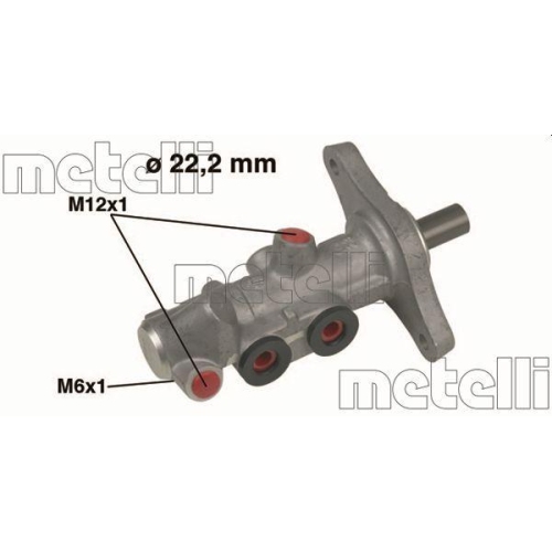 METELLI Hauptbremszylinder 05-0459