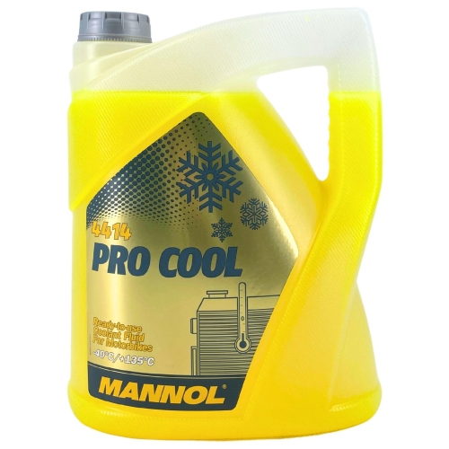 Mannol Pro Cool K&uuml;hlerfrostschutz Motorrad K&uuml;hlfl&uuml;ssigkeit 5 Liter MN4414-5