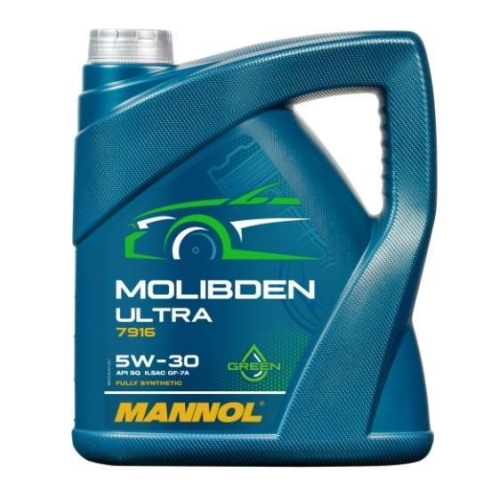 Motor&ouml;l Motoren&ouml;l Mannol Molibden Ultra 5W-30 4 Liter Kanister MN7916-4