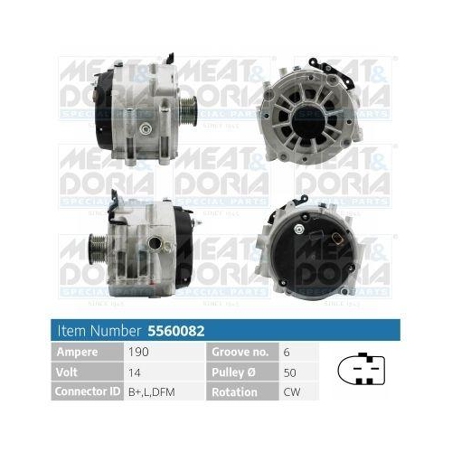 MEAT & DORIA Generator 5560082