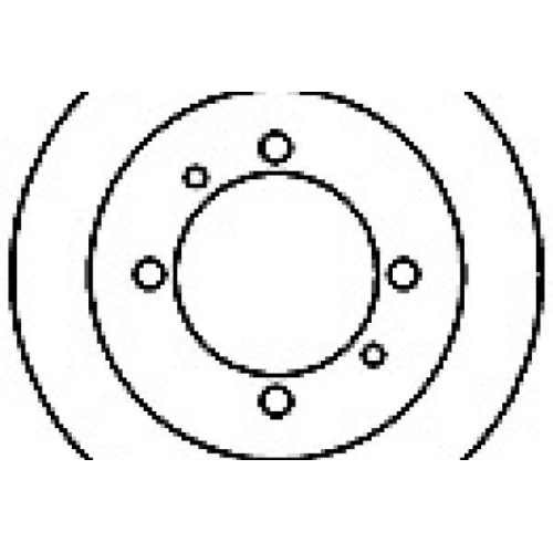 MAPCO Bremsscheibe 25521