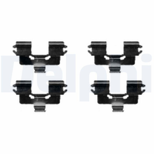 DELPHI Zubeh&ouml;rsatz, Scheibenbremsbelag LX0422