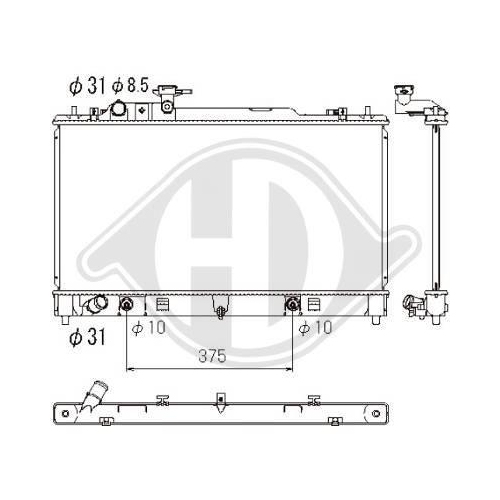 DIEDERICHS K&uuml;hler, Motork&uuml;hlung DIEDERICHS Climate DCM2275