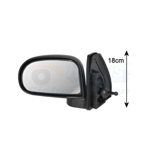 VAN WEZEL Au&szlig;enspiegel * HAGUS * 8203804