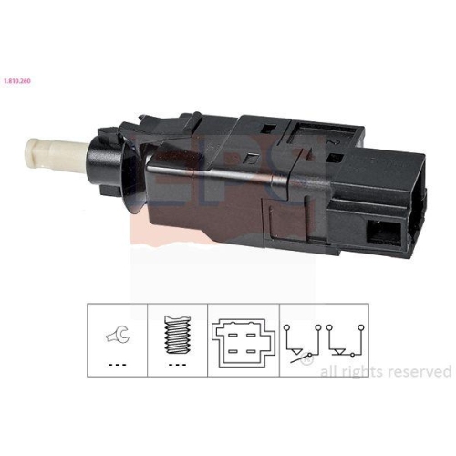 EPS Bremslichtschalter Made in Italy - OE Equivalent 1.810.260